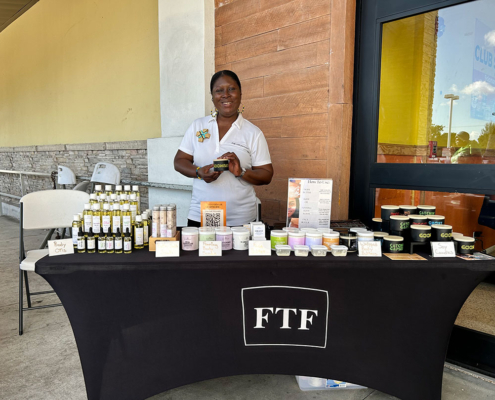 Naturally Bahamian: A local vendor presents an assortment of handcrafted wellness, beauty and specialty products made with care.